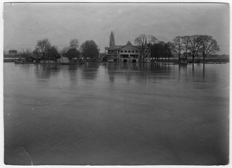 Die erste Bewähungsprobe noch während des Baus